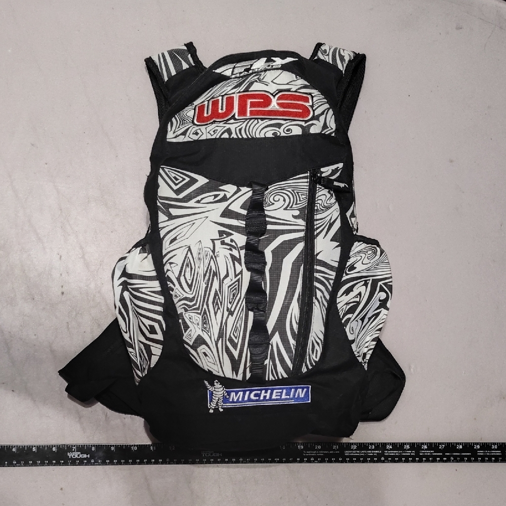Black and White Graphic Backpack
